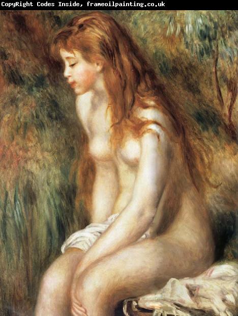 Pierre Renoir Young Girl Bathing